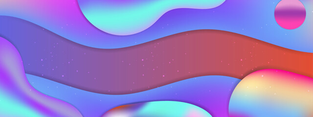 Vector colorful colourful gradient liquid background