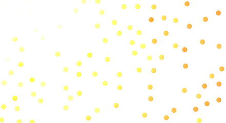 Golden confetti falling down isolated on transparent background. - PNG transparent