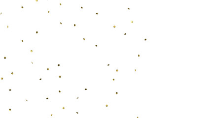 Gold Confetti Glitter Overlay