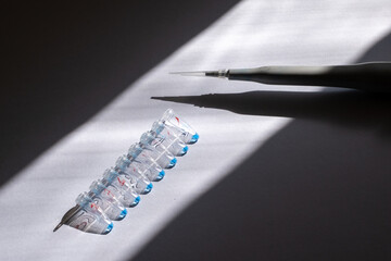 pcr tube contain master mix solution