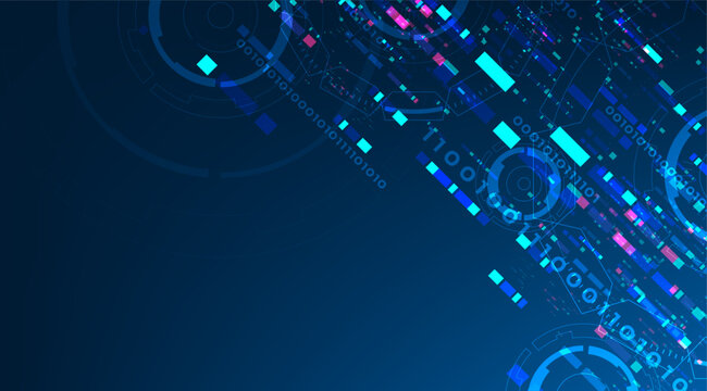 Abstract background digital computer algorithm