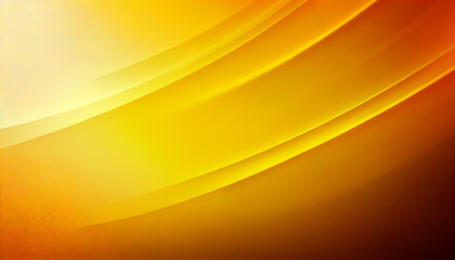 Vibrant abstract gradient background in shades of yellow and orange, Generative AI