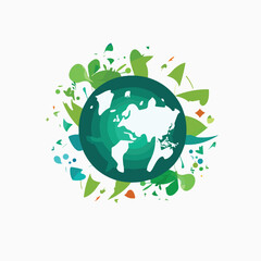 Amazing and Classic Earth Logos Earth Vectors for Business NGOs etc