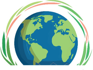 Amazing and Classic Earth Logos Earth Vectors for Business NGOs etc