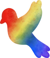 LGBTQ Bird 