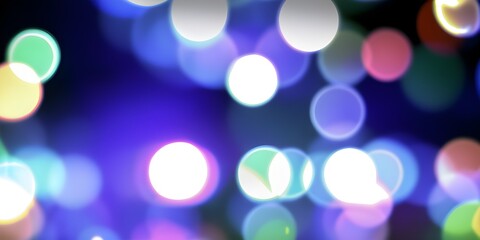 Fototapeta premium bokeh glowing blurry background wallpaper, Generative AI