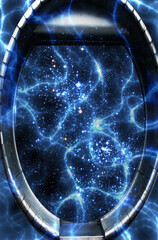 portal to another dimension in space