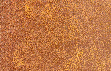 Metal texture with blue paint and rust