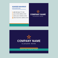 Vector Editable Corporate and Professional Business Card Design
