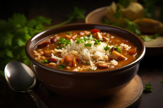 bowl of gumbo