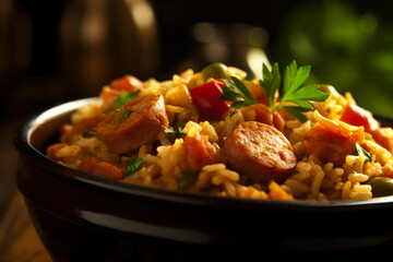 homemade jambalaya