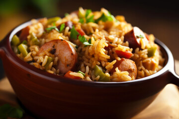 homemade jambalaya