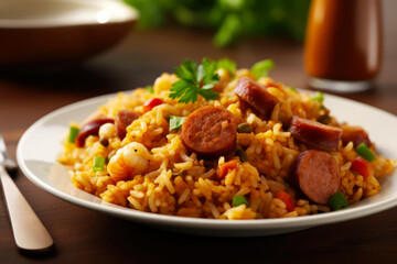 homemade jambalaya