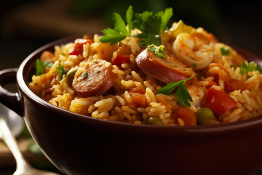 homemade jambalaya