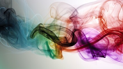 Abstract smoke of solid grey background. For presentation. Generative AI, 