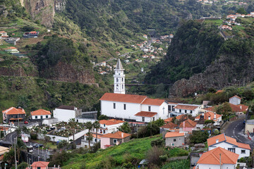 Fototapeta na wymiar Portugal - Madeira - Faial - Kirche