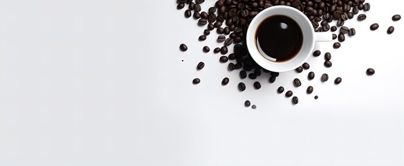 a cup of coffee created using Generative AI