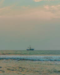boat in the sea