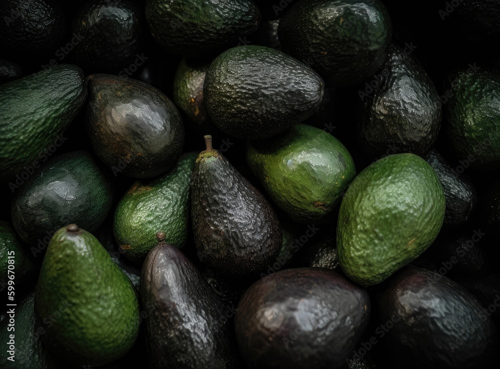 Poster avocado also refers to the avocado tree's fruit, which is botanically a large berry containing a sin