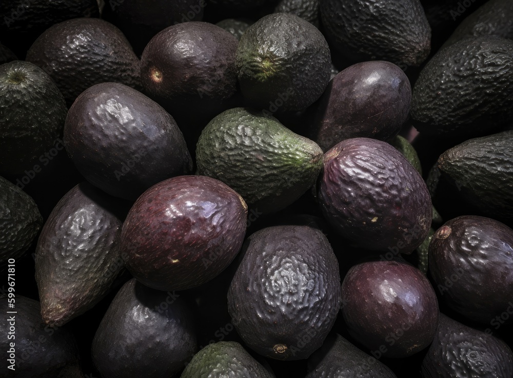 Poster avocado also refers to the avocado tree's fruit, which is botanically a large berry containing a sin