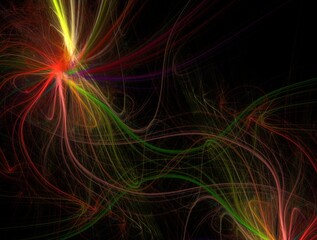 Imaginatory fractal abstract background Image