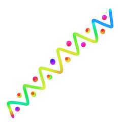 Colorful lines dots shapes doodle