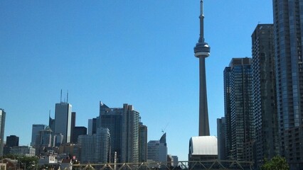 Naklejka premium Toronto City Skyline