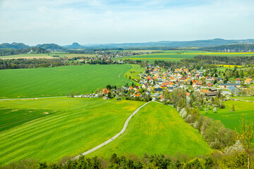 Kleine Abend Wanderung zu den Schrammsteinen bei Bad Schandau - Sächsische Schweiz - Deutschland