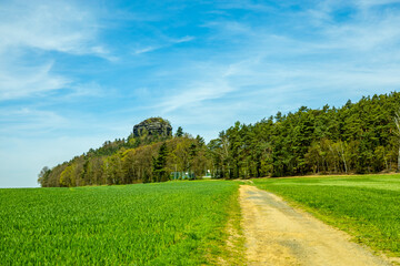 Kleine Abend Wanderung zu den Schrammsteinen bei Bad Schandau - Sächsische Schweiz - Deutschland