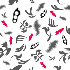 Geometrie, Pattern, Muster, Stoff, Papier, Vektor Grafik