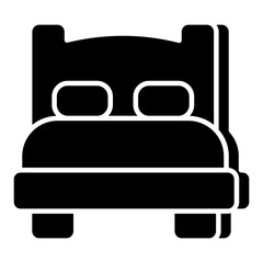 Premium download icon of bed