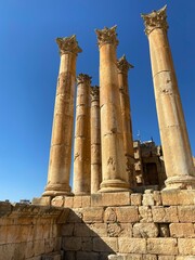 Säulen in Jerasch (Jordanien)