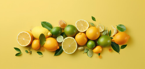 Lemons created with Generative AI Technology, ai, generative