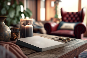 Generative AI Playing cards mockup deck of playing cards isolated in white table  illustration	