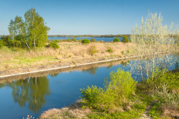 Poland, Upper Silesia, Dzierzno Lake