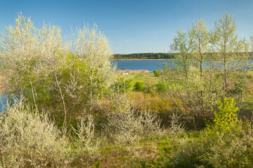 Poland, Upper Silesia, Dzierzno Lake
