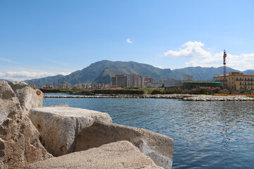 Palermo on the Mediterranean Sea, Sicily Italy