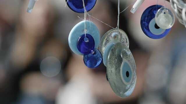Blue bead Amulet that is said to bring luck