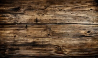 Obraz premium an old wooden wall with some wood grains on it. generative ai