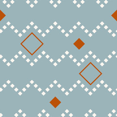 Zig zag squares seamless pattern