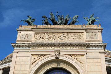 Teatro Politeama Garibaldi in Palermo, Sicily Italy