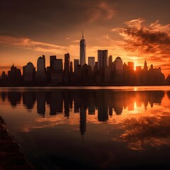 Skyline of New York 