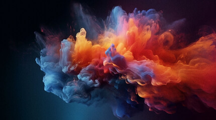 Fototapeta premium Abstract texture colorful background