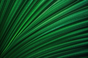 close-up view of a vibrant green leaf Generative AI