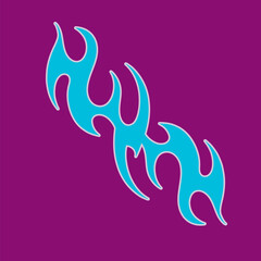 Unleash the Heat A Vibrant Flames Vector Collection for Apparel and Print Design