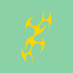 Unleash the Heat A Vibrant Flames Vector Collection for Apparel and Print Design