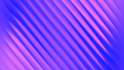 Creative illustration of pink and purple gradients background under ribbed glass. Abstract fuchsia backdrop behind stylish glass