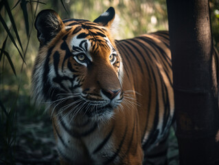 Fototapeta premium portrait of a tiger