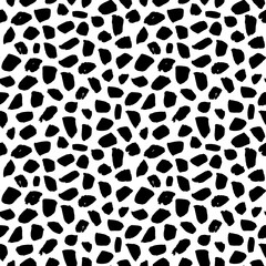 Seamless Pattern Grunge Brush Stroke. Vector Illustration of Tileable Background.