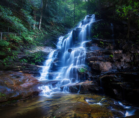 Sylvia Falls in the Blue Mountains west of Sydney
